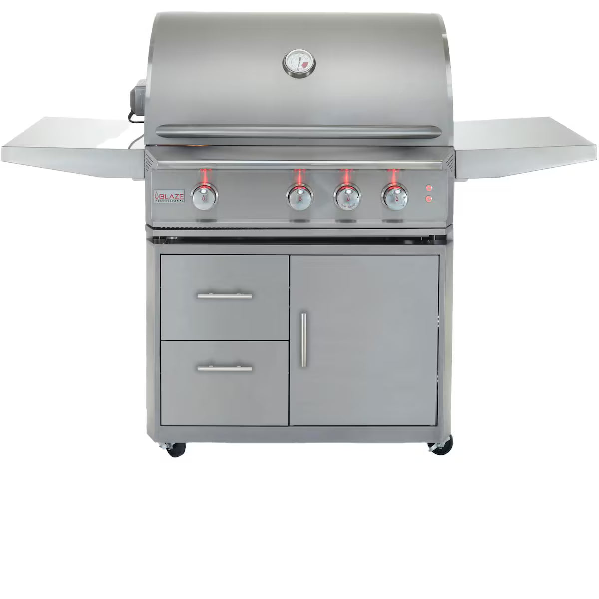 Blaze Professional LUX 34-Inch 3-Burner Built-In Propane/Natural Gas Grill w/ Rear Infrared Burner