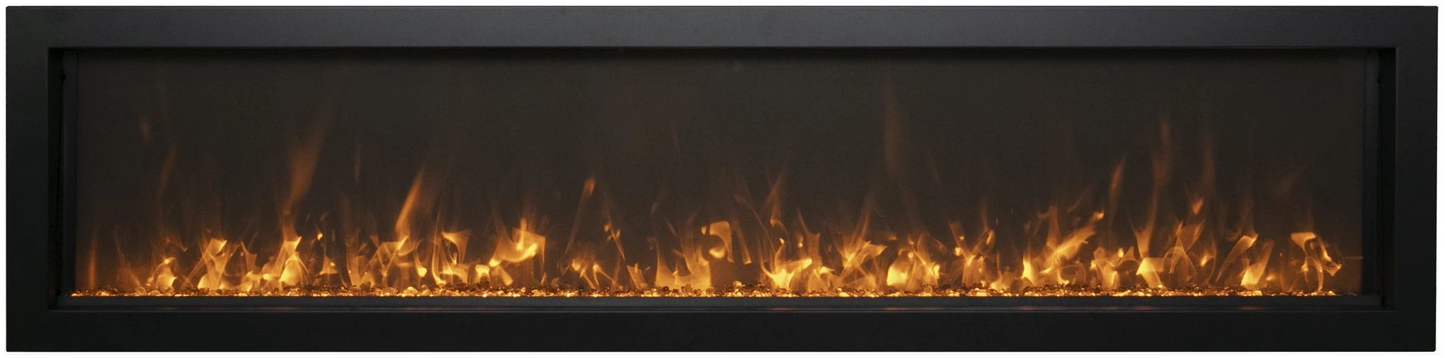 Amantii Panorama BI Extra Slim Smart electric fireplace