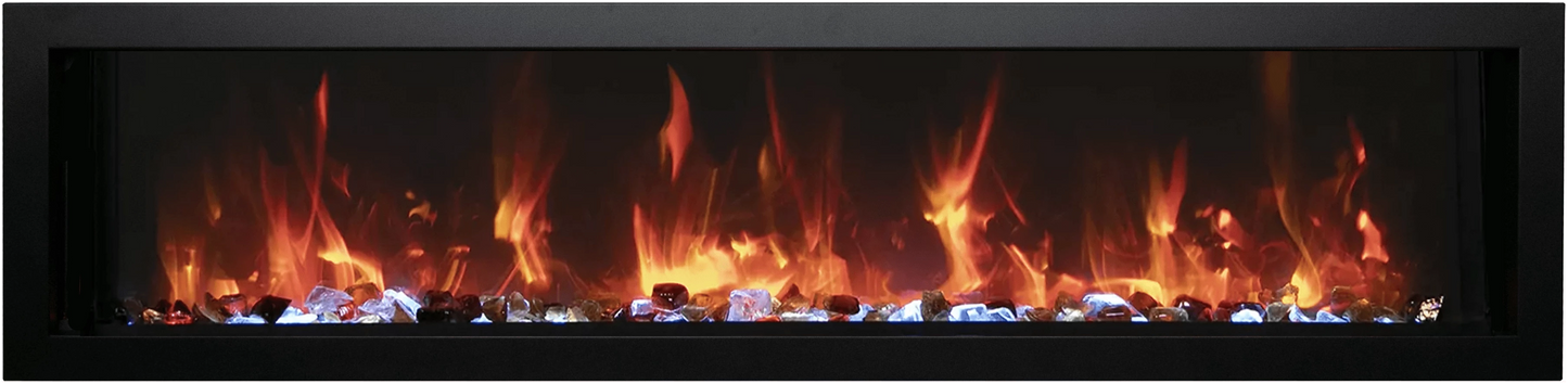 Amantii Panorama BI Extra Slim Smart electric fireplace