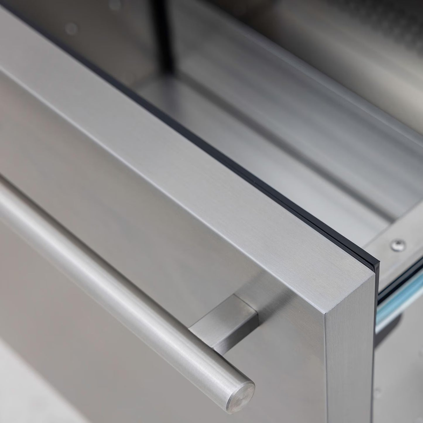 Blaze 23.5-Inch 5.1 Cu. Ft. Outdoor Rated Stainless Steel Double Drawer Refrigerator - BLZ-SSRF-DBDR5.1