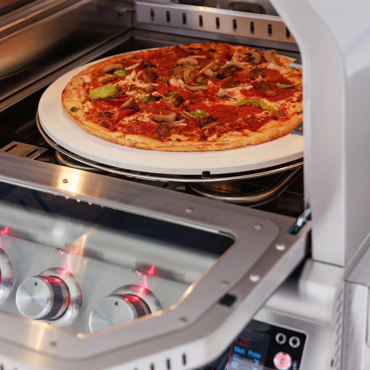 Blaze 26-Inch Built-In Propane & Natural Outdoor Oven W/ Rotisserie
