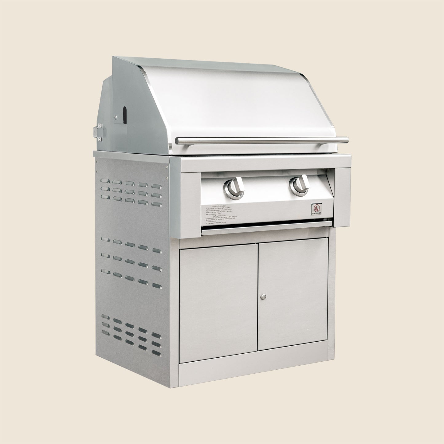 Pedestal Cart for 30″ Resort Grill