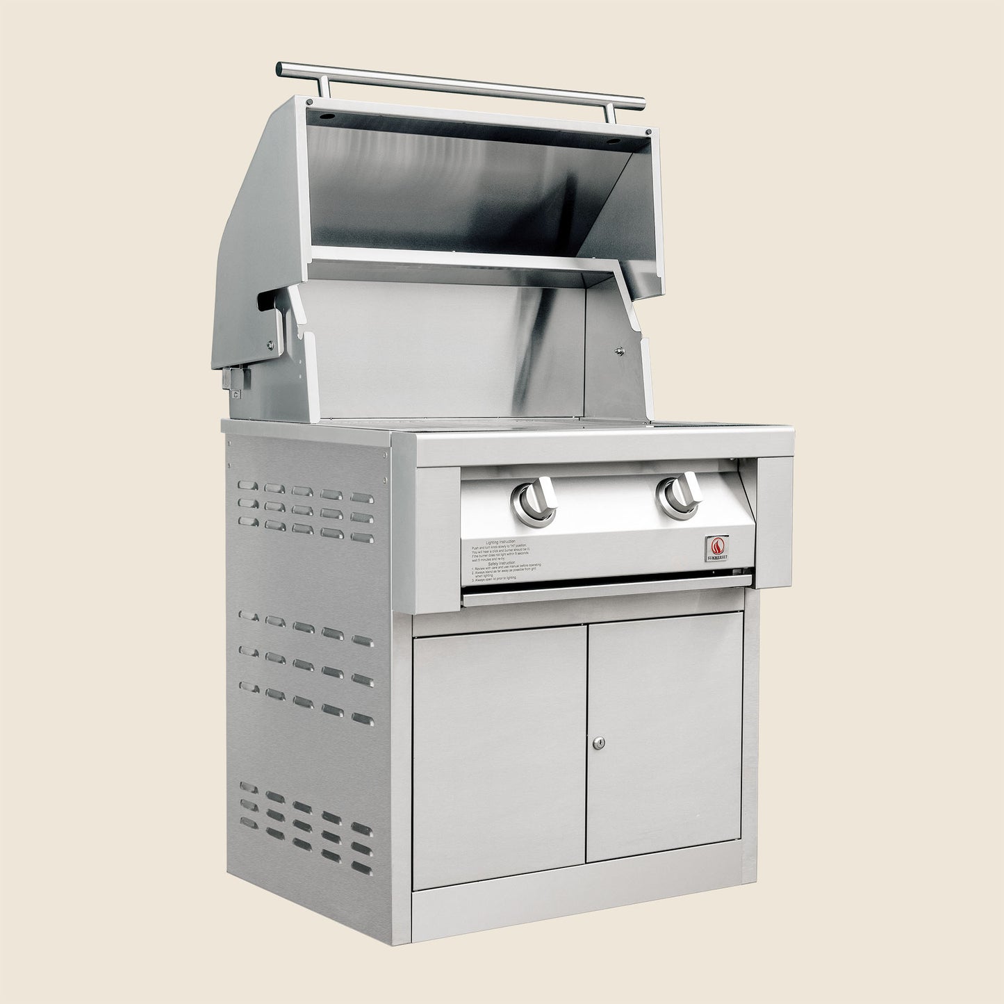 Pedestal Cart for 30″ Resort Grill