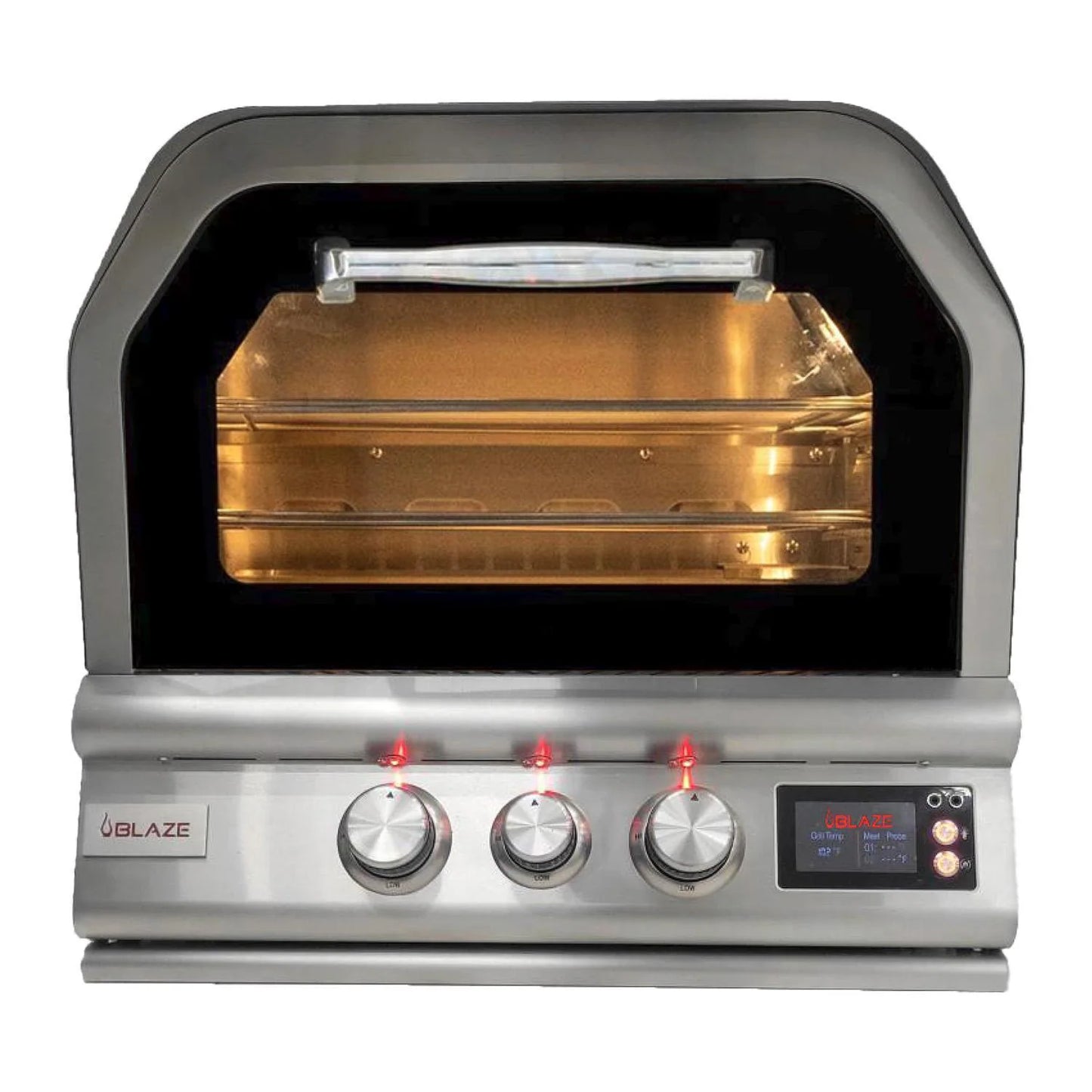 Blaze 26-Inch Built-In Propane & Natural Outdoor Oven W/ Rotisserie