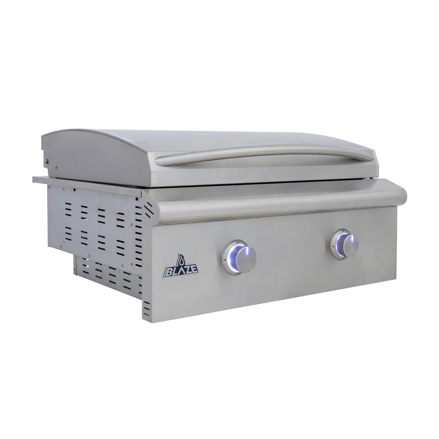 Blaze LTE+ 30-Inch Built-in Propane Gas/Natural Griddle w/ Lift-Assist Hood