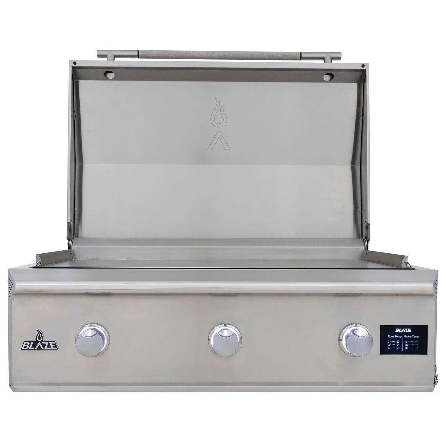 Blaze LTE PRO 40-Inch Built-in Propane/Natural Gas Griddle w/ Digital Temperature Screen & Lift-Assist Lid