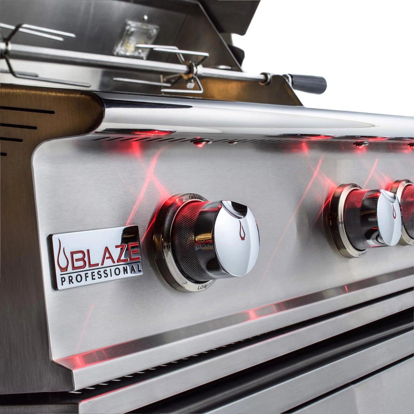 Blaze Professional LUX 44-Inch 4-Burner Built-In Propane/Natural Gas Grill w/ Rear Infrared Burner