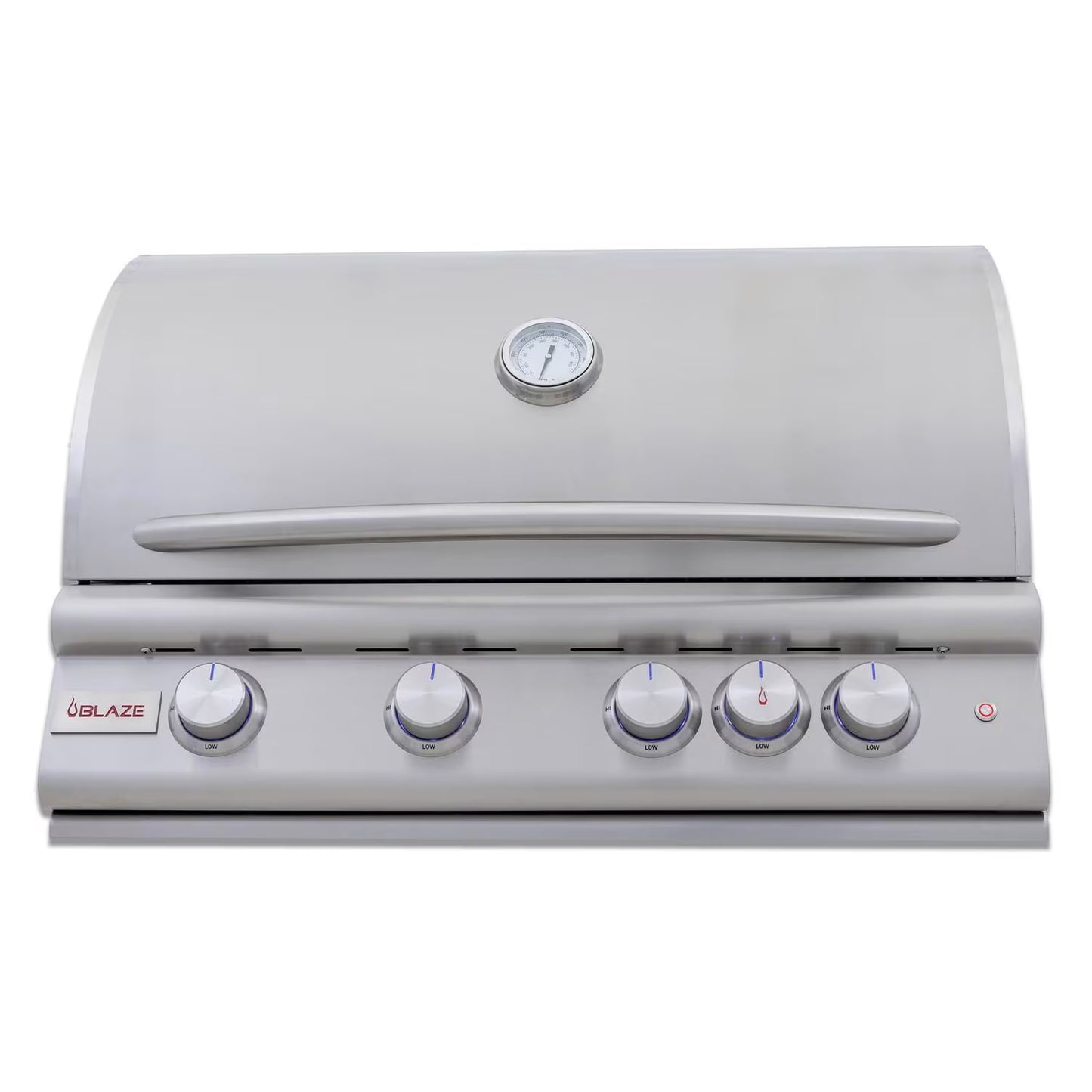Blaze LTE+ 32-Inch 4-Burner Built-In Propane Gas/Natural Grill w/ Lift-Assist Hood & Rear Infrared Burner