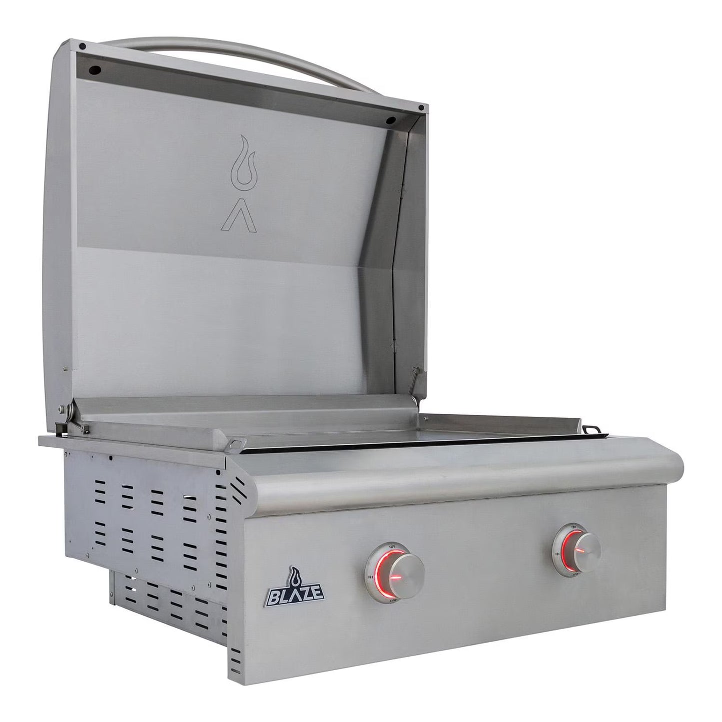 Blaze LTE+ 30-Inch Built-in Propane Gas/Natural Griddle w/ Lift-Assist Hood