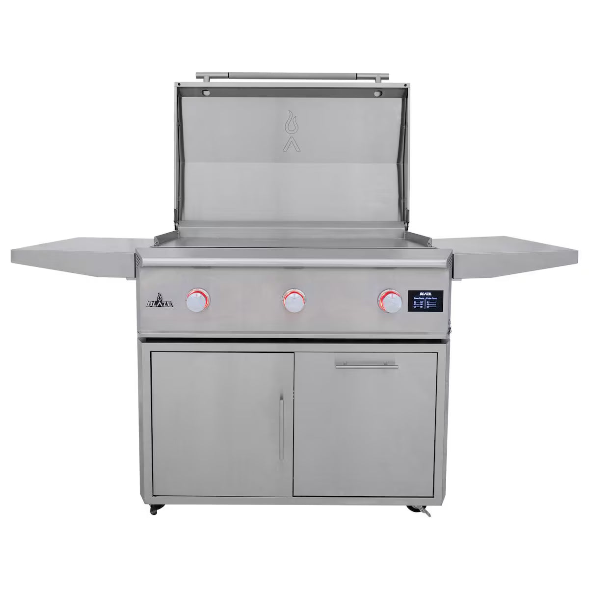 Blaze LTE PRO 40-Inch Built-in Propane/Natural Gas Griddle w/ Digital Temperature Screen & Lift-Assist Lid