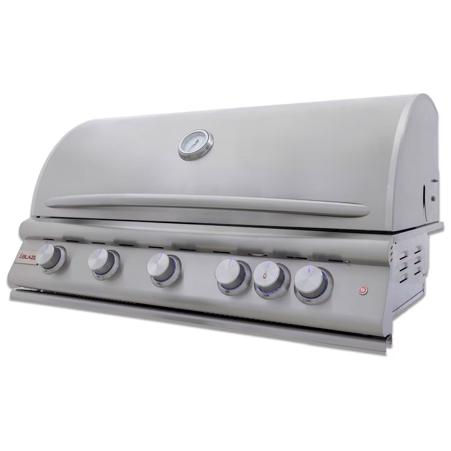 Blaze LTE+ 40-Inch 5-Burner Built-In Propane Gas/Natural Grill w/ Lift-Assist Hood & Rear Infrared Burner