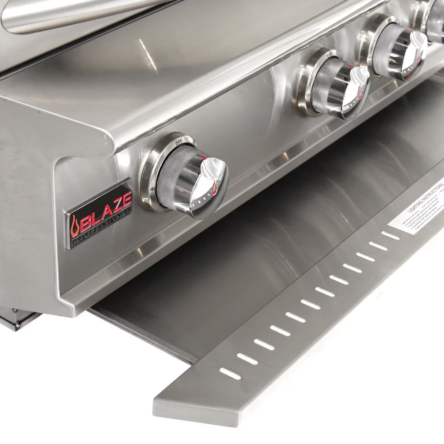 Blaze Professional LUX 44-Inch 4-Burner Built-In Propane/Natural Gas Grill w/ Rear Infrared Burner