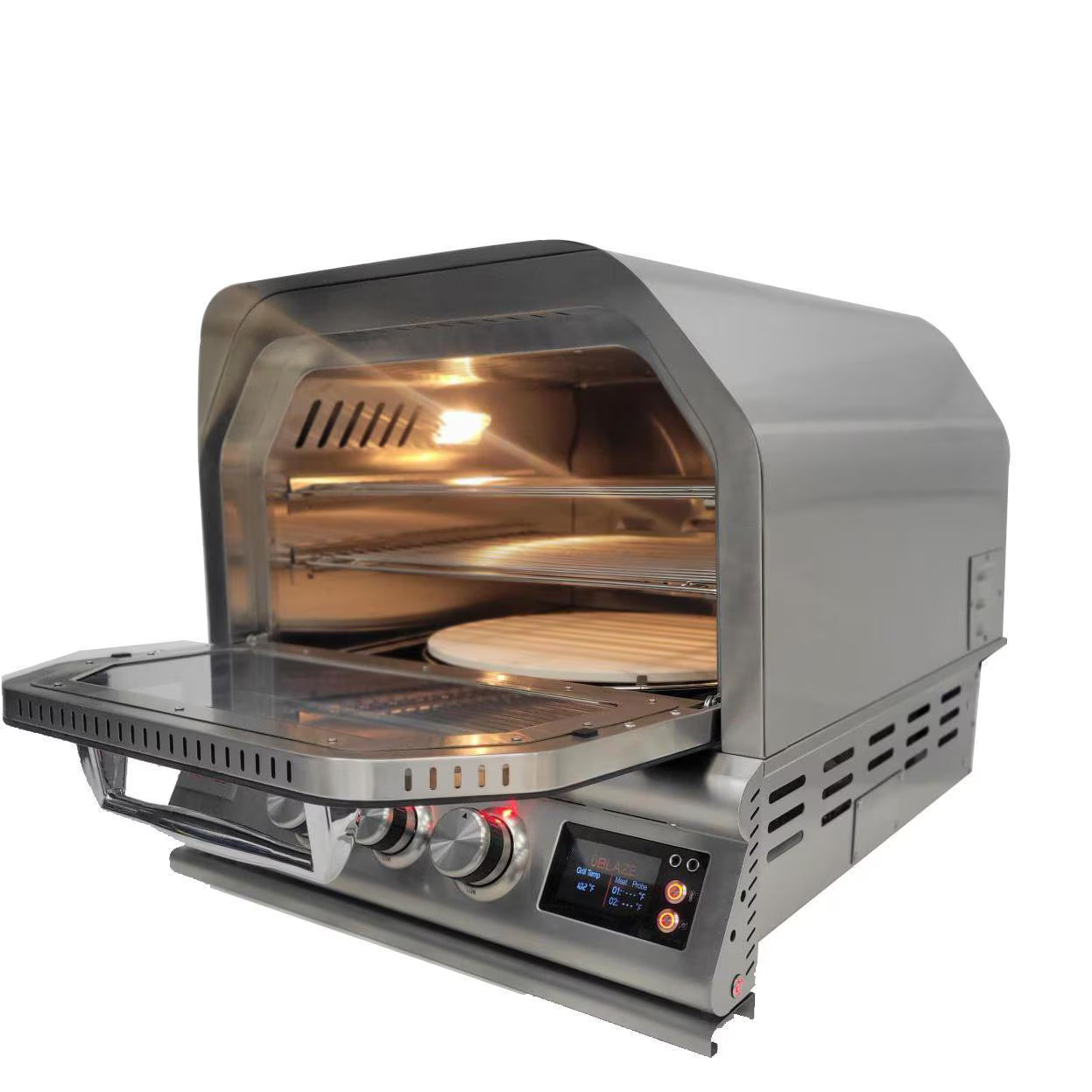Blaze 26-Inch Built-In Propane & Natural Outdoor Oven W/ Rotisserie