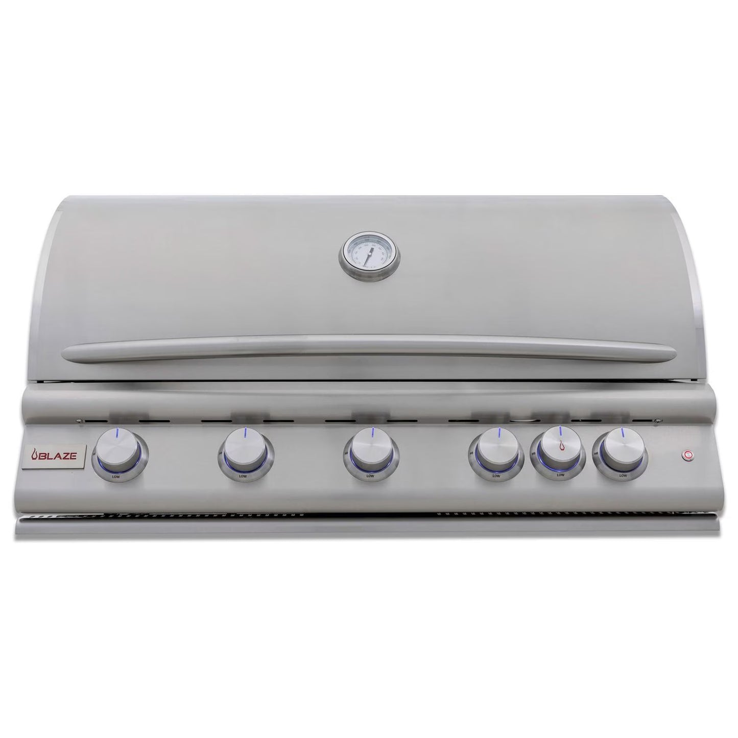 Blaze LTE+ 40-Inch 5-Burner Built-In Propane Gas/Natural Grill w/ Lift-Assist Hood & Rear Infrared Burner