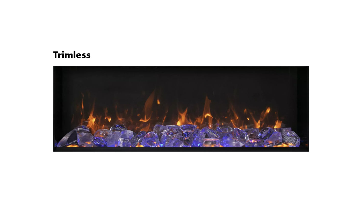 Amantii Panorama BI Extra Slim Smart electric fireplace