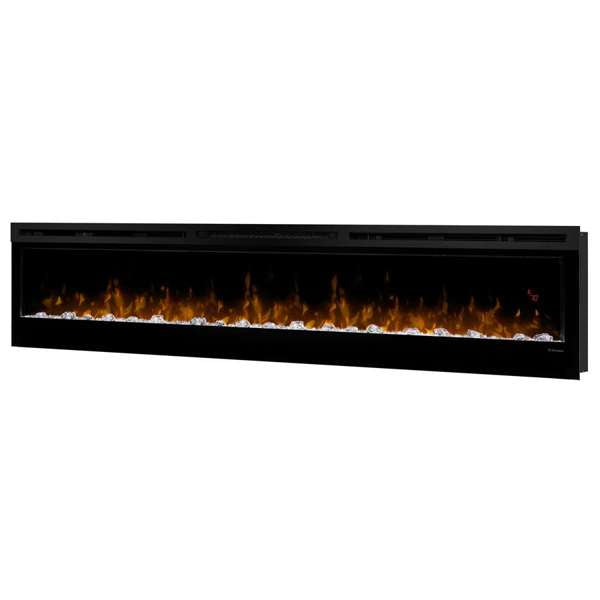 Dimplex Prism Series 74in Wall-Mounted Linear Electric Fireplace with Acrylic Ember Bed - BLF7451