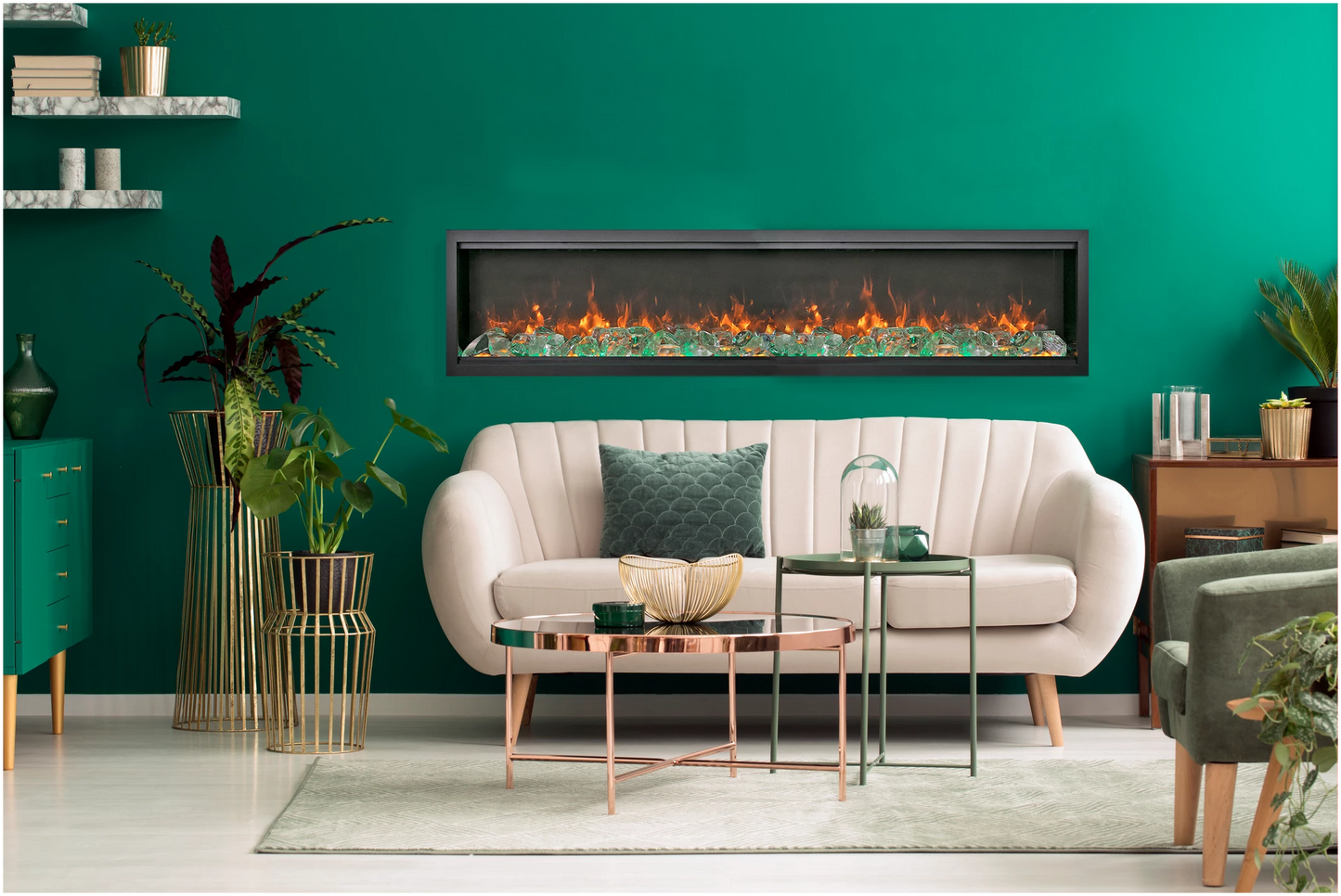 Amantii Symmetry XT Lumina Electric Fireplace