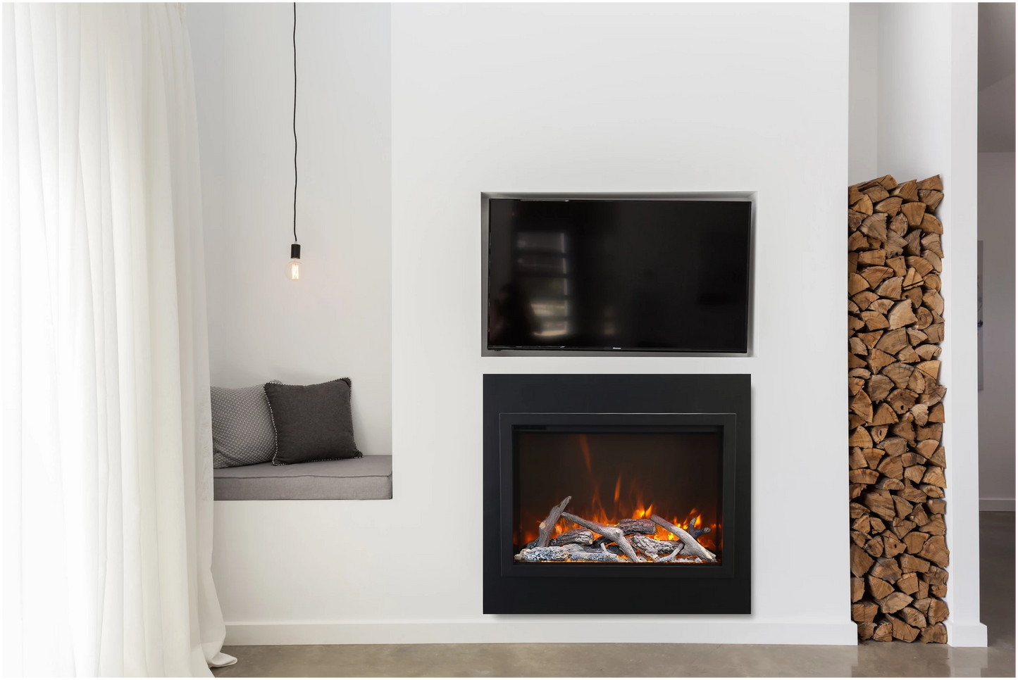 Amantii TRD Lumina Insert Electric Fireplace