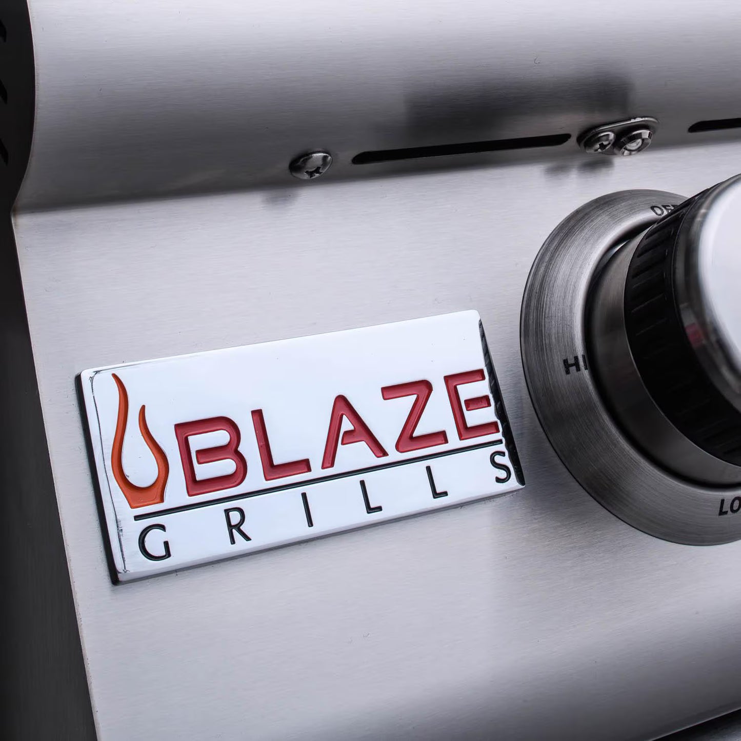 Blaze LTE 40-Inch 5-Burner Built-In Propane Gas/Natural Gas Grill w/ Rear Infrared Burner & Grill Lights - BLZ-5LTE2-NG