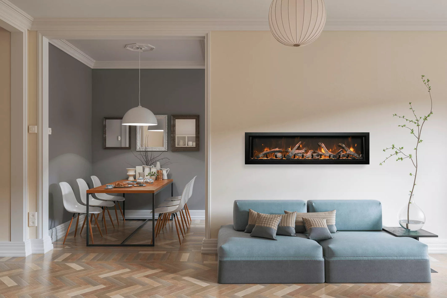 Amantii Panorama BI Deep Smart Electric fireplace