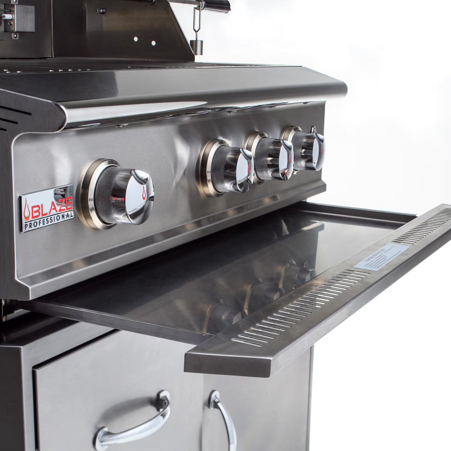 Blaze Professional LUX 34-Inch 3-Burner Built-In Propane/Natural Gas Grill w/ Rear Infrared Burner