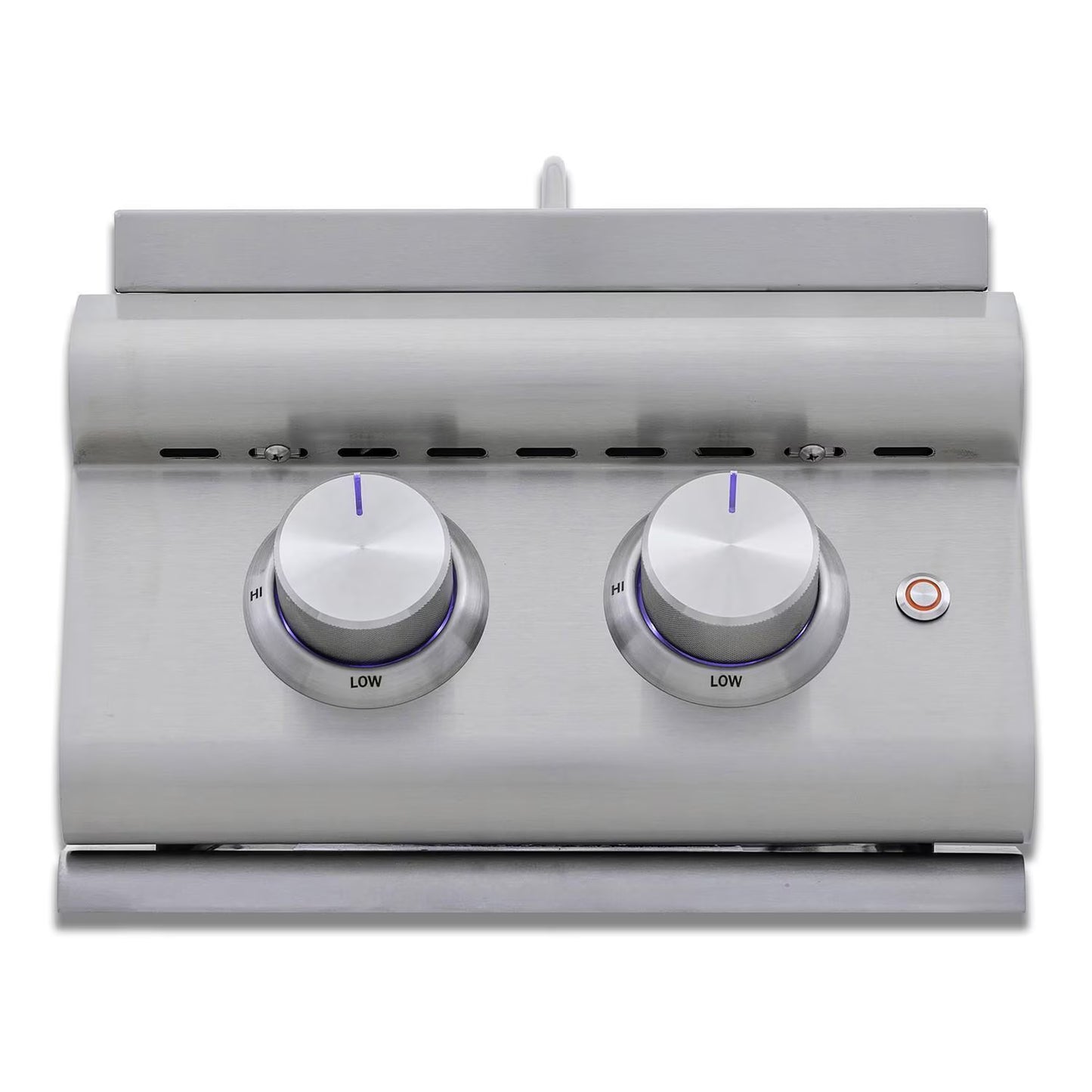 Blaze LTE+ Propane & Natural Gas Stainless Steel Double Side Burner w/ Lid