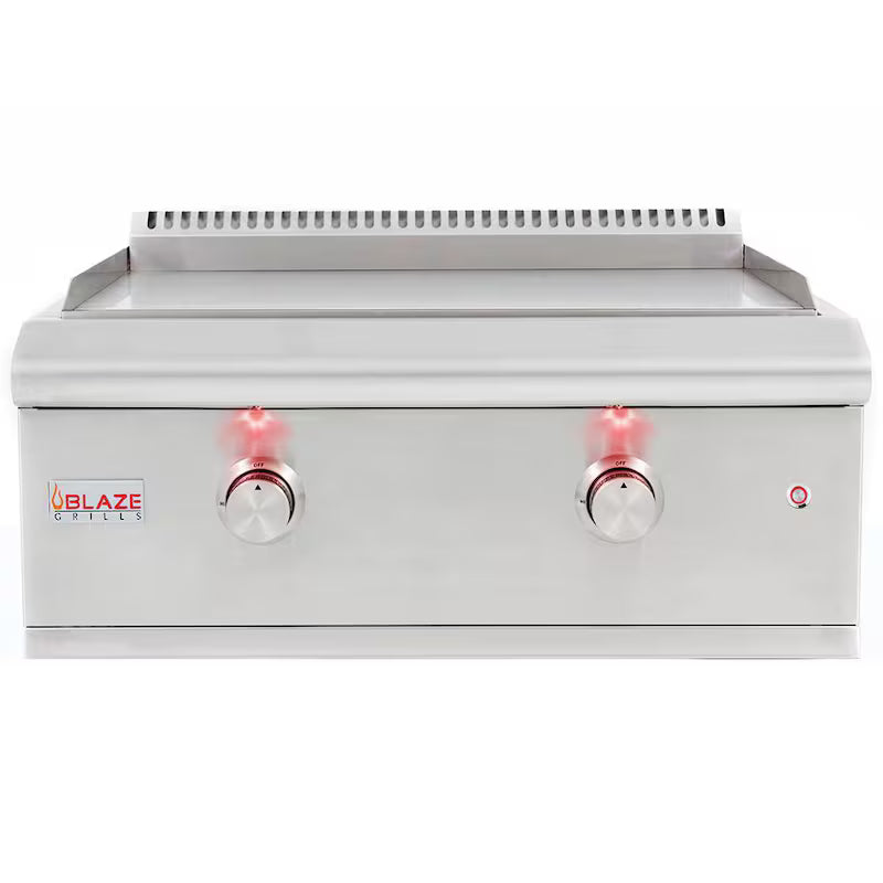 Blaze LTE 30-Inch Built-In Propane/Natural Gas Griddle w/ Lights