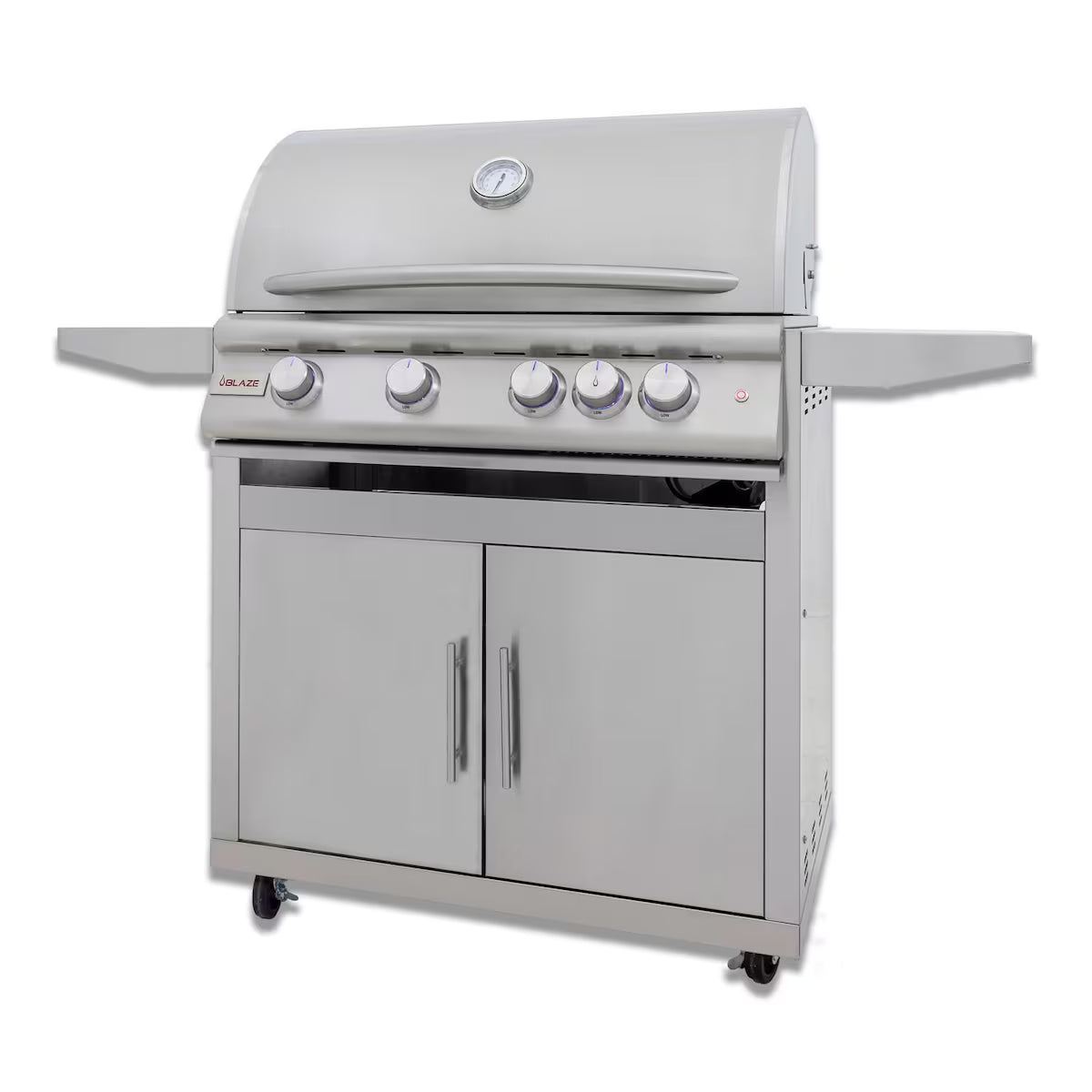 Blaze LTE+ 32-Inch 4-Burner Built-In Propane Gas/Natural Grill w/ Lift-Assist Hood & Rear Infrared Burner