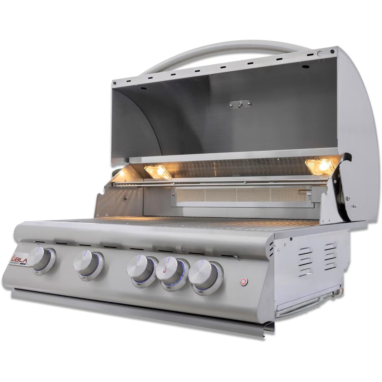 Blaze LTE+ Marine Grade 32-Inch 4-Burner Built-In Propane/Natural Gas Grill w/ Lift-Assist Hood & Rear Infrared Burner