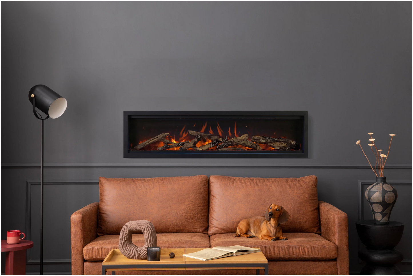 Amantii Symmetry XT Lumina Electric Fireplace
