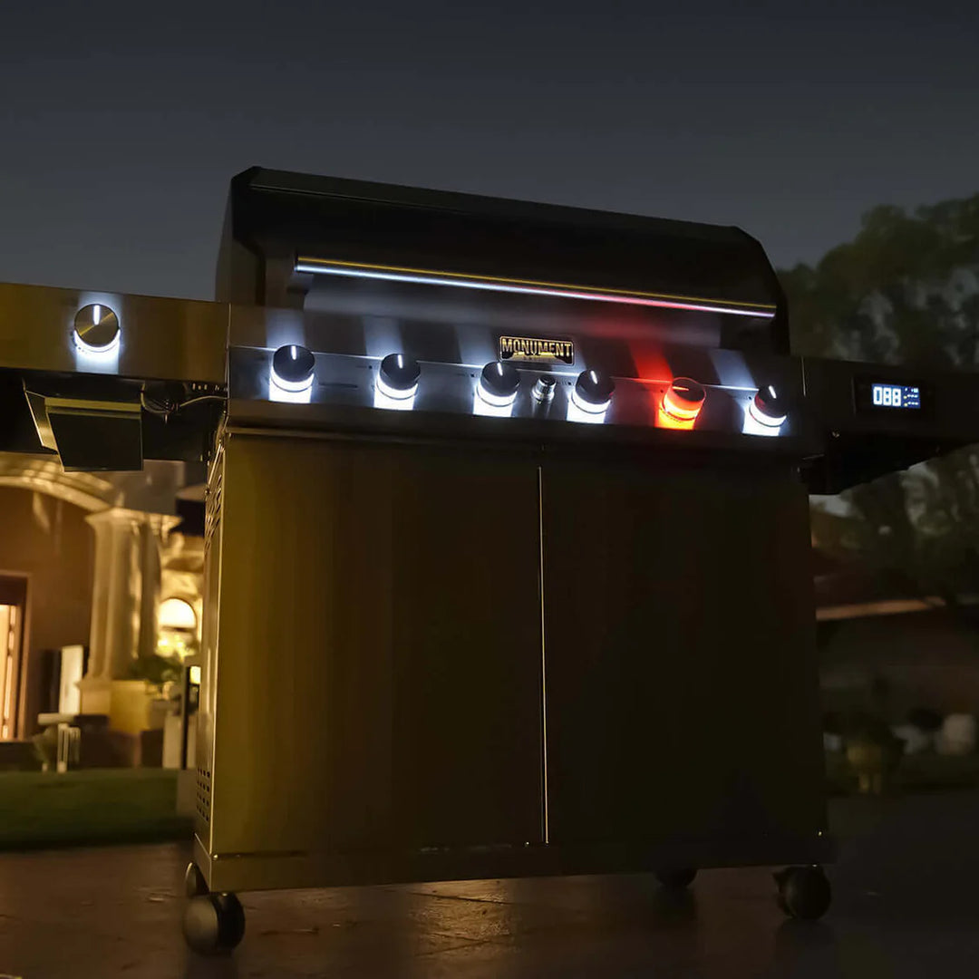 Monument Grills - Denali 605Pro | Stainless Smart Propane Gas Grill