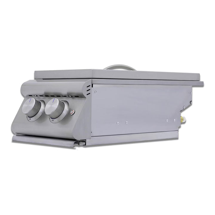 Blaze LTE+ Gas Double Side Burner with Lid