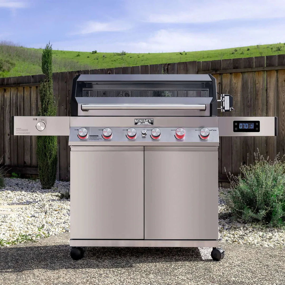 Monument Grills - Denali 605Pro | Stainless Smart Propane Gas Grill