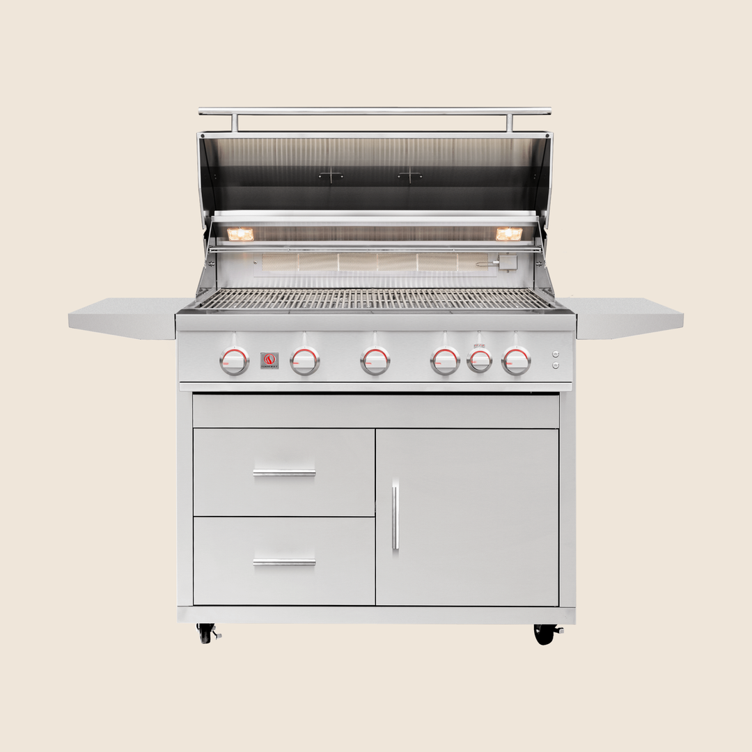 Summerset Deluxe Cart for 40″ Sizzler / Sizzler Pro Grill