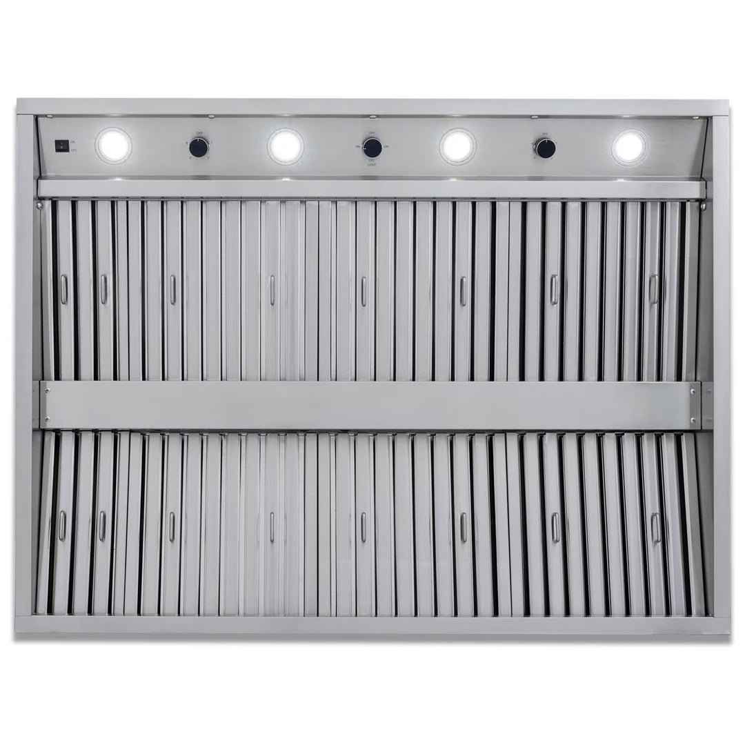 Blaze 48-Inch Stainless Steel Vent Hood (2000 CFM)