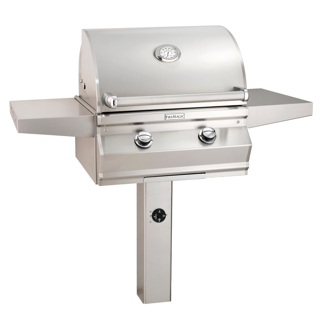 Fire Magic Choice C430s In-Ground Post Mount Grill