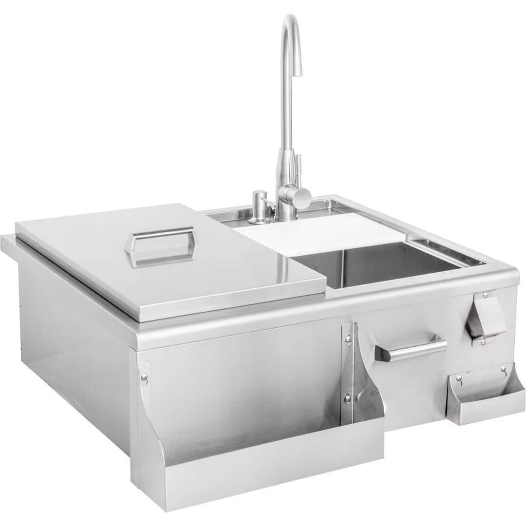 Blaze 30-Inch Beverage Center with Sink &amp; Ice Bin Cooler