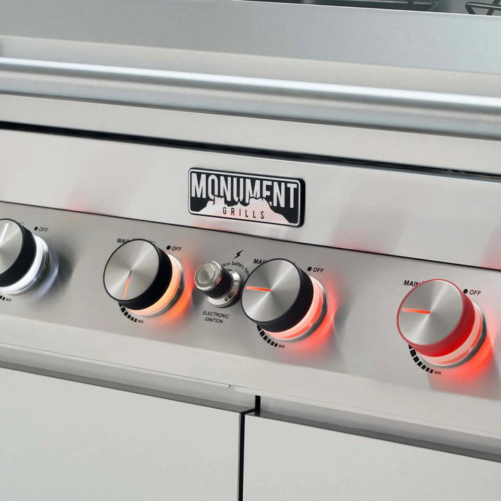 Monument Grills - Denali 605Pro | Stainless Smart Propane Gas Grill