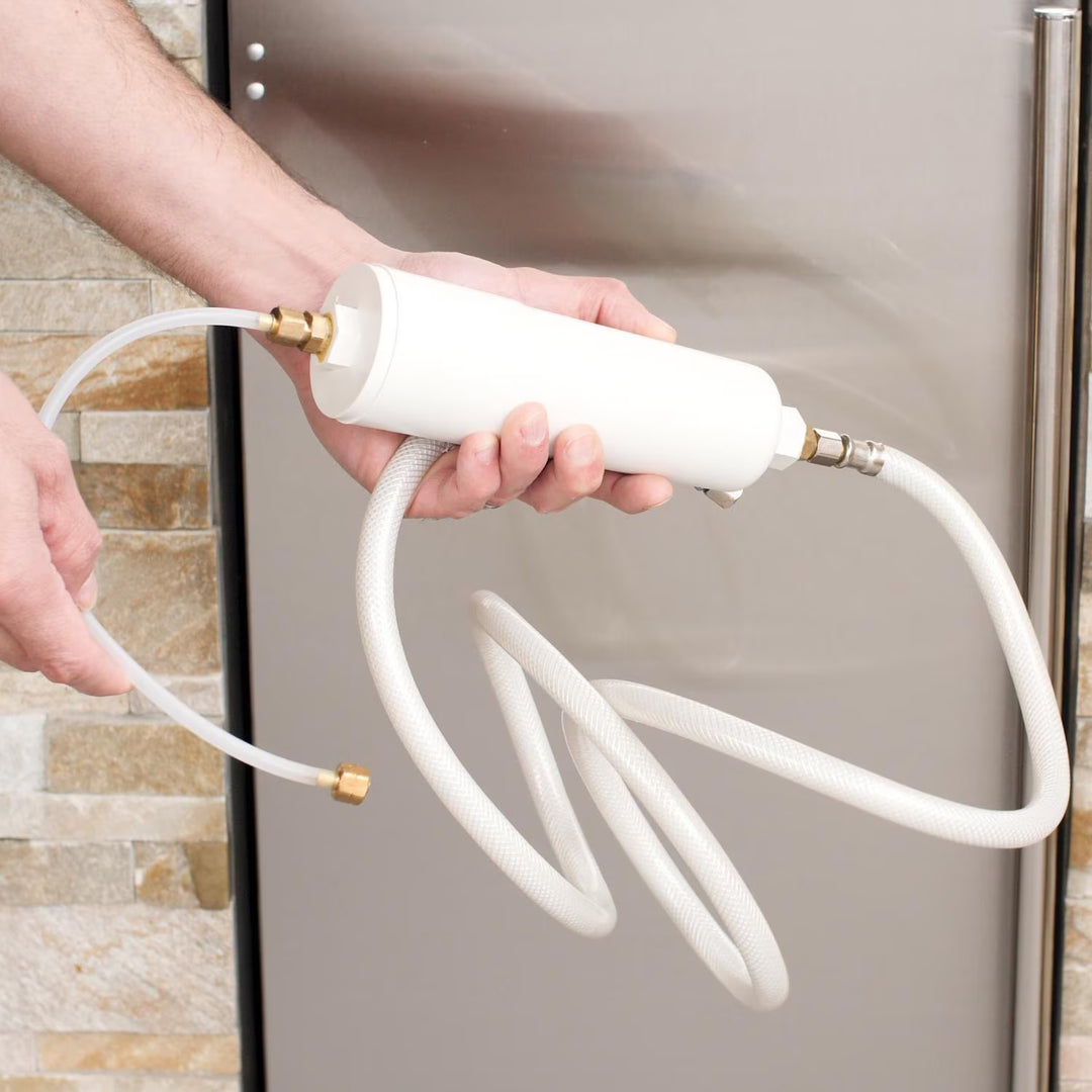 Blaze 50 Lb. 15-Inch Outdoor Rated Ice Maker with Gravity Drain