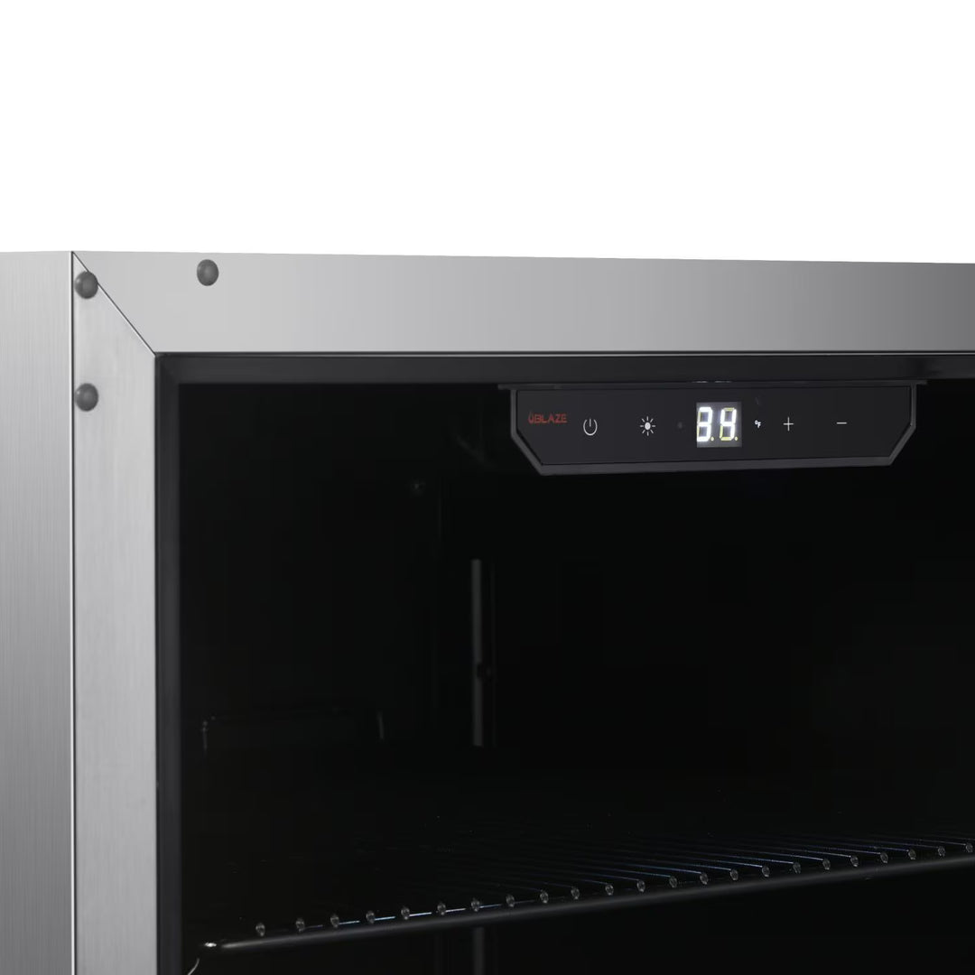 Blaze 20-Inch 4.5 Cu. Ft. Outdoor Rated Beverage Cooler with Lock