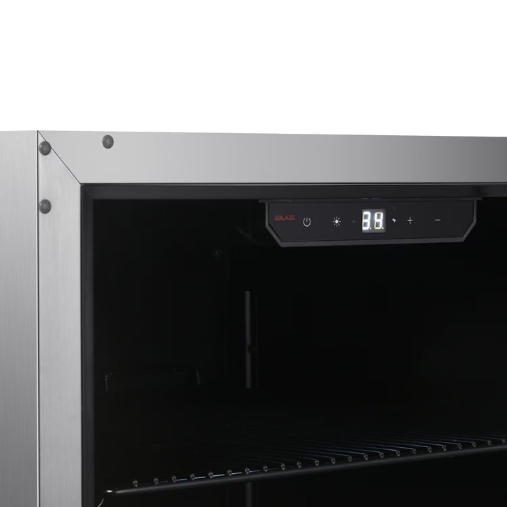 Blaze 20-Inch 4.5 Cu. Ft. Outdoor Rated Beverage Cooler with Lock