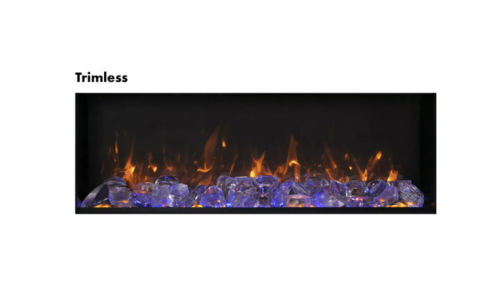 Amantii Panorama BI Extra Slim Smart electric fireplace