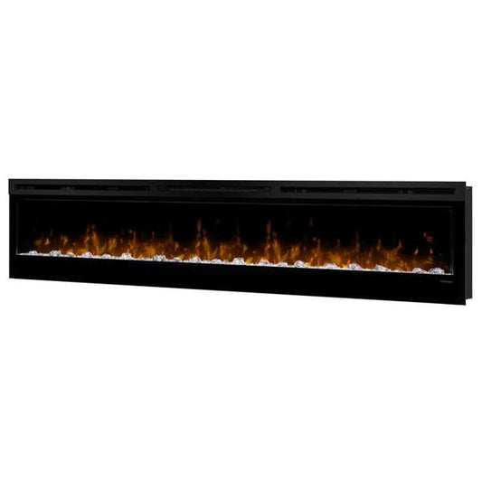 Dimplex Prism Series 74in Wall-Mounted Linear Electric Fireplace with Acrylic Ember Bed - BLF7451