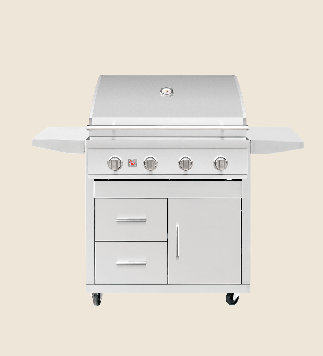 Summerset Deluxe Cart for 32″ Sizzler / Sizzler Pro Grill