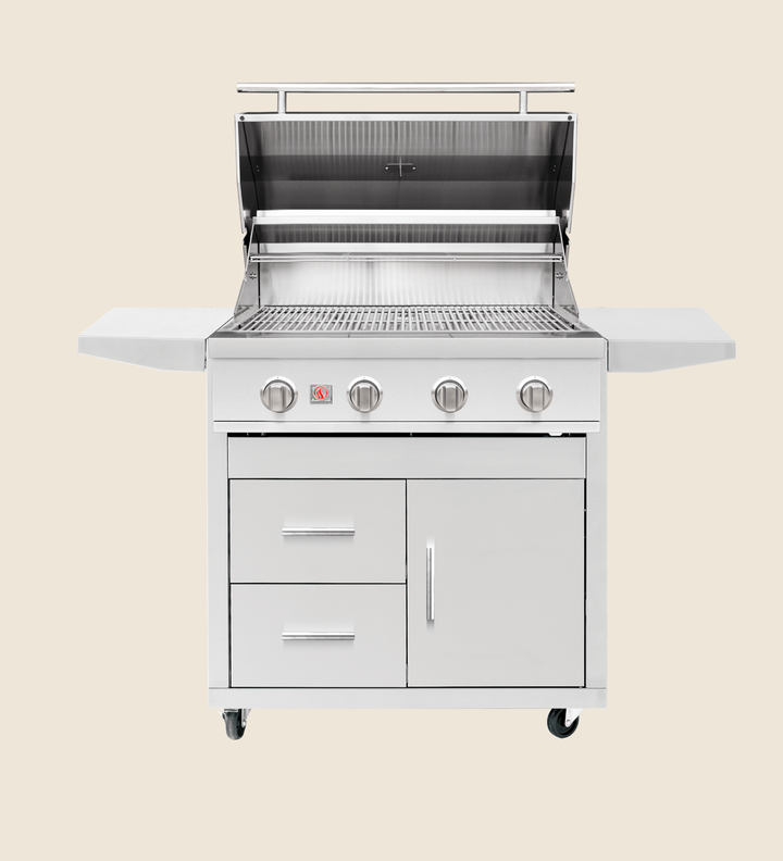 Summerset Deluxe Cart for 32″ Sizzler / Sizzler Pro Grill