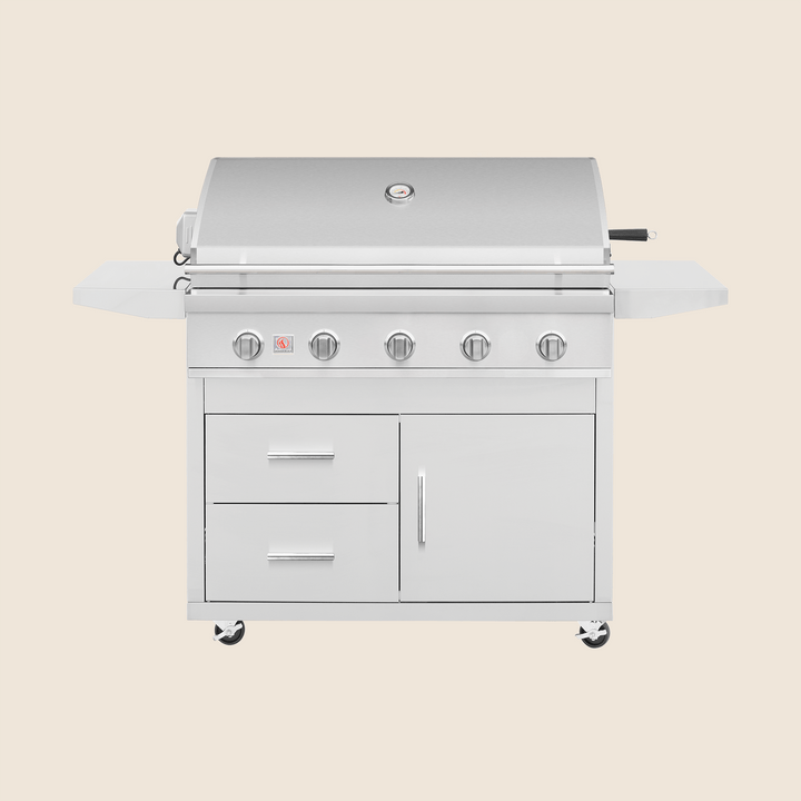 Summerset Deluxe Cart for 40″ Sizzler / Sizzler Pro Grill