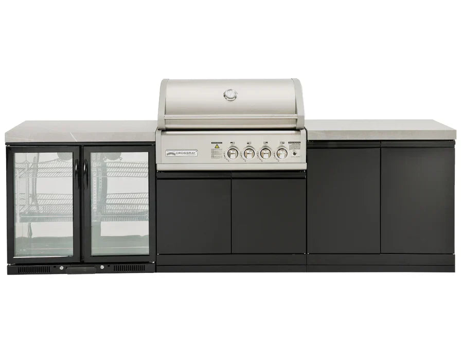 Crossray 4-Burner BBQ Outdoor Kitchen