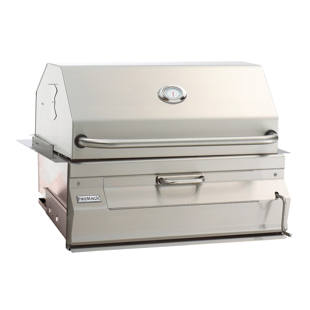 Fire Magic 30″ Built-In Stainless Steel Charcoal Grill