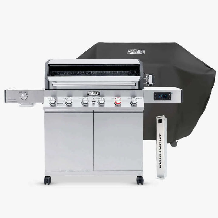 Monument Grills - Denali 605Pro | Stainless Smart Propane Gas Grill