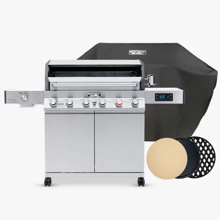 Monument Grills - Denali 605Pro | Stainless Smart Propane Gas Grill